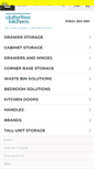 Mobile Screenshot of clutterfreekitchens.co.uk